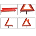 china manufacturer car accessory traffic sign PMMA sign reflector e-mark led lights warning triangle for road safety